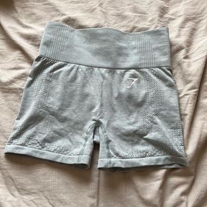 Gymshark XS vital seamless shorts, sea foam blue